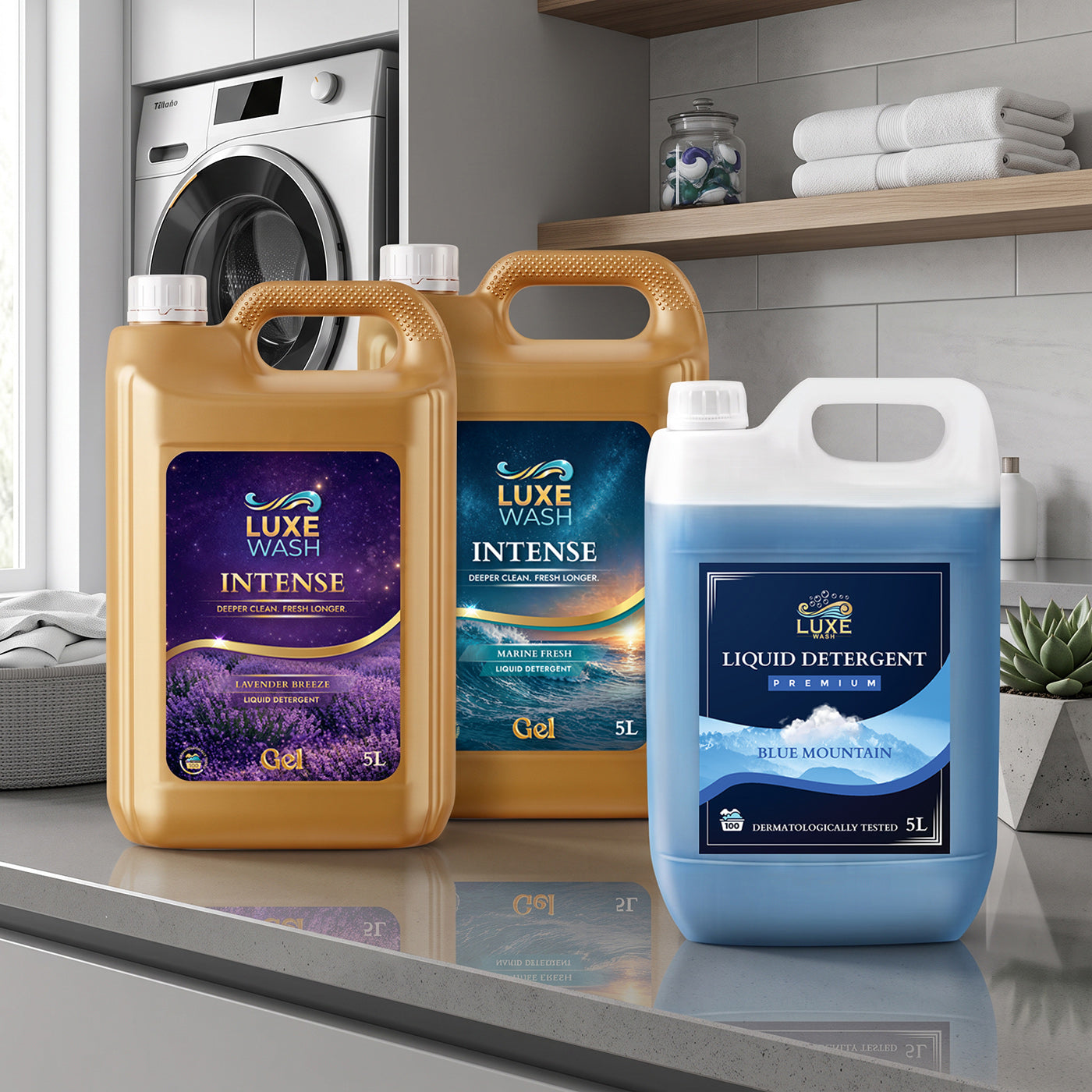 Pachetul Noul Capitol INTENSE - 2 x 5 L INTENSE si 1 x 5 L Standard